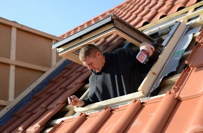 Pose de fenêtres de toit Velux au Charmel